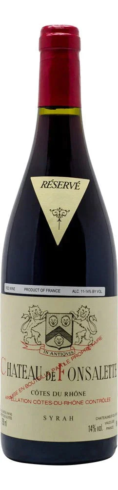 2011 | Château Rayas | Chateau de Fonsalette Cotes du Rhone Cuvee Syrah Reserve - Wine