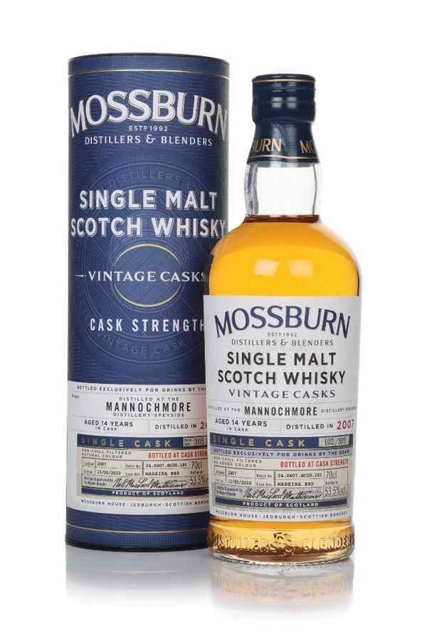 Mannochmore 14 Year Old 2007 (Mossburn) (Drinks by the Dram) | 700ML - Whiskey
