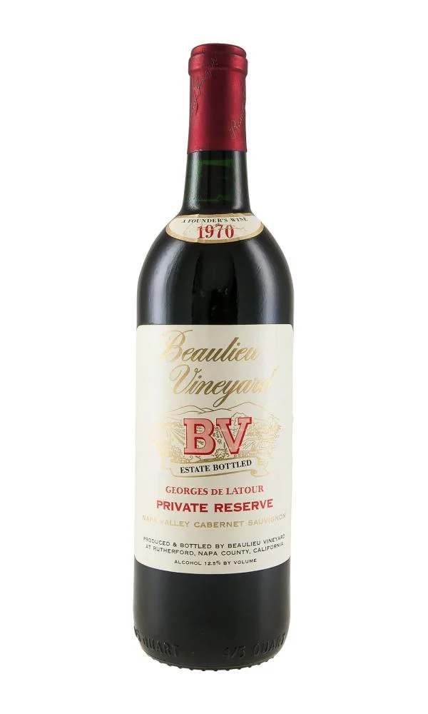 1970 | Viñedo Beaulieu | Georges de Latour Reserva Privada Cabernet Sauvignon - Wine