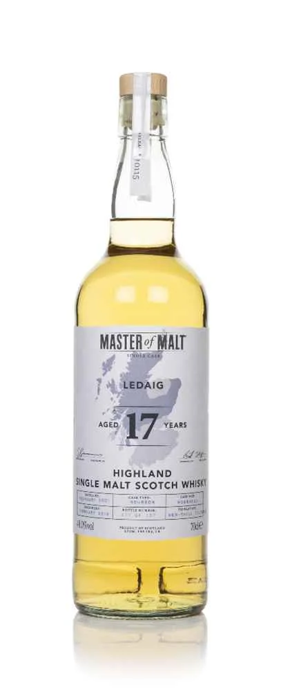 Ledaig 17 Year Old 2001 Single Cask (Private Label) | 700ML - Whiskey