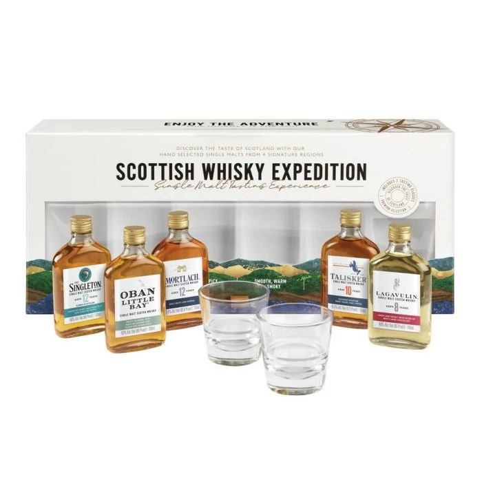 Scottish Whiskey Expedition Single Malt Tasting Experience | 5X100ML