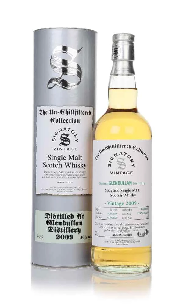 Glendullan 12 Year Old 2009 (casks 315679 & 315684) - Un-Chillfiltered Collection (Signatory) | 700ML