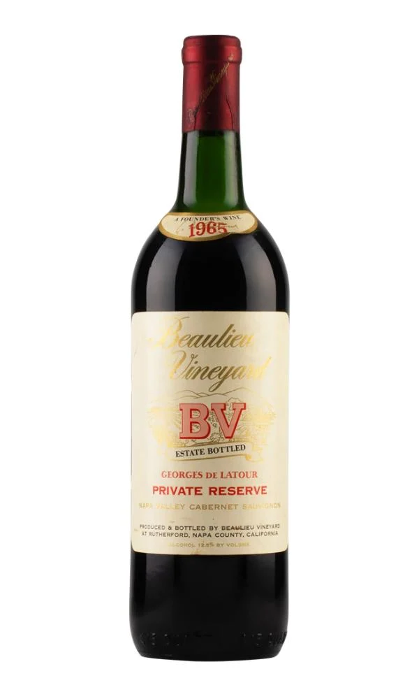 1965 | Beaulieu Vineyard | Georges de Latour Private Reserve Cabernet Sauvignon - Wine