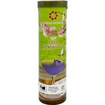 Drinkworks Spring Sippers Violet Cosmopolitan | (4)*50ML - Cocktail