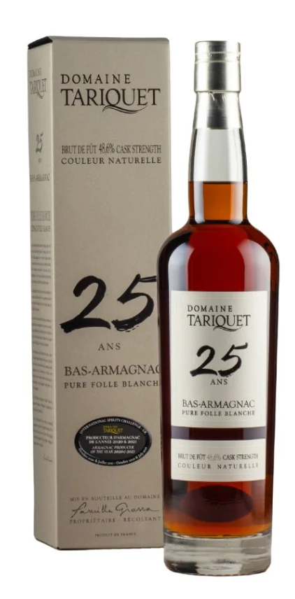 Chateau du Tariquet 25 Year Old Folle Blanche | 700ML - armañac
