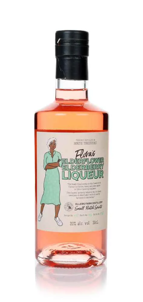 Flora’s Elderflower & Elderberry Liqueur | 500ML