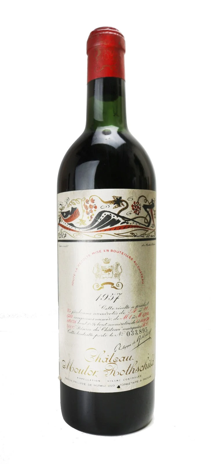 1957 | Château Mouton Rothschild | Pauillac - Wine