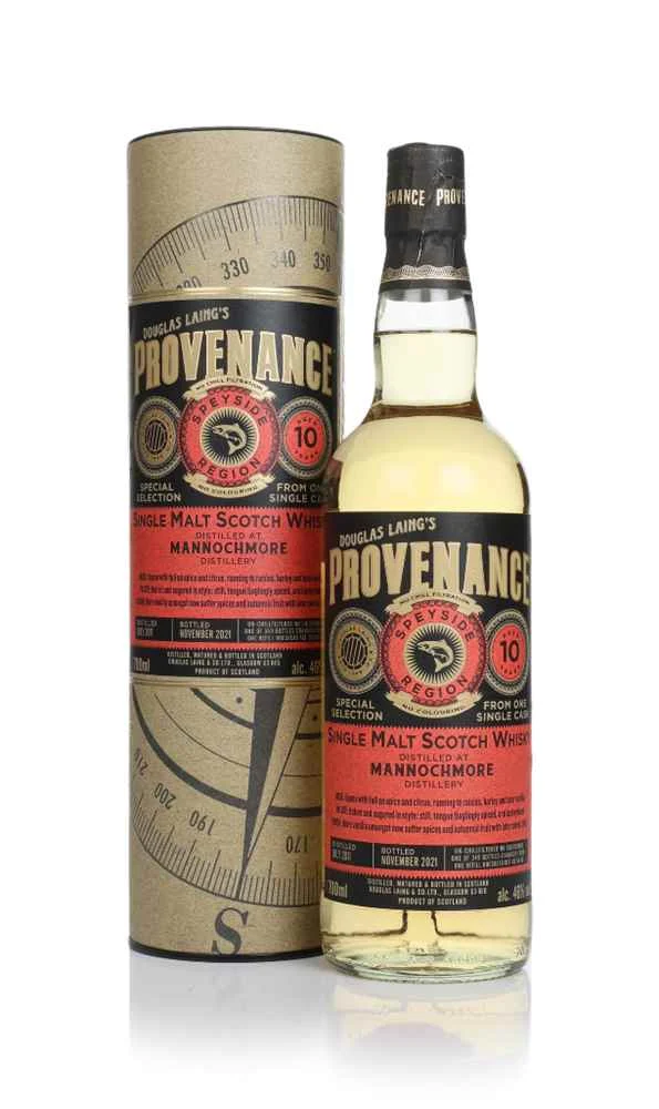 Mannochmore 10 Year Old 2011 (cask 15446) - Provenance (Douglas Laing) | 700ML