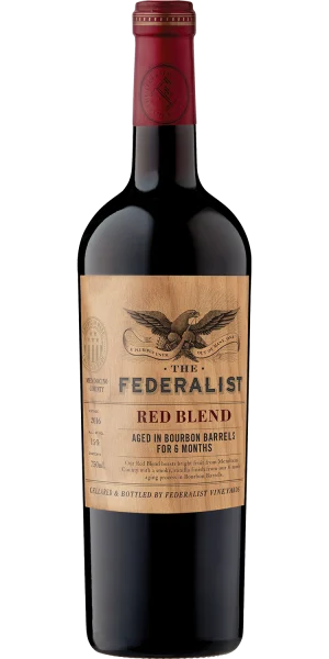 The Federalist | Red Blend Aged In Bourbon Barrels For 6 Months - NV