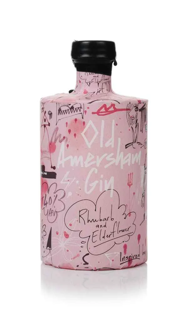 Old Amersham Gin Rhubarb and Elderflower | 500ML