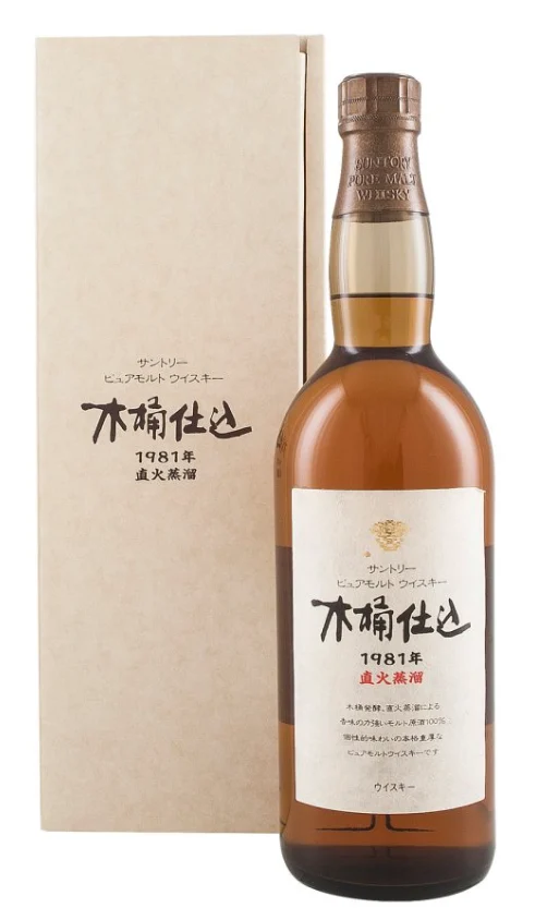 Suntory Kioke Shiomi Pure Malt 1981 Single Malt Whisky - Whiskey