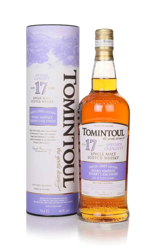 Tomintoul 17 Year Old 2005 Pedro Ximénez Sherry Cask Finish | 700ML - Whiskey