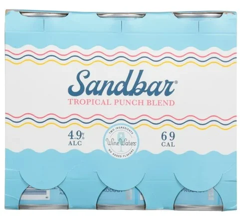 Wine Water Sandbar Tropical Punch Blend | (6)*250ML