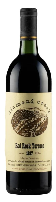 1987 | Diamond Creek Vineyards | Red Rock Terrace Cabernet Sauvignon - Wine