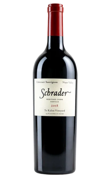 2018 | Schrader Cellar | Heritage Clone To Kalon Vineyard Cabernet Sauvignon - Wine