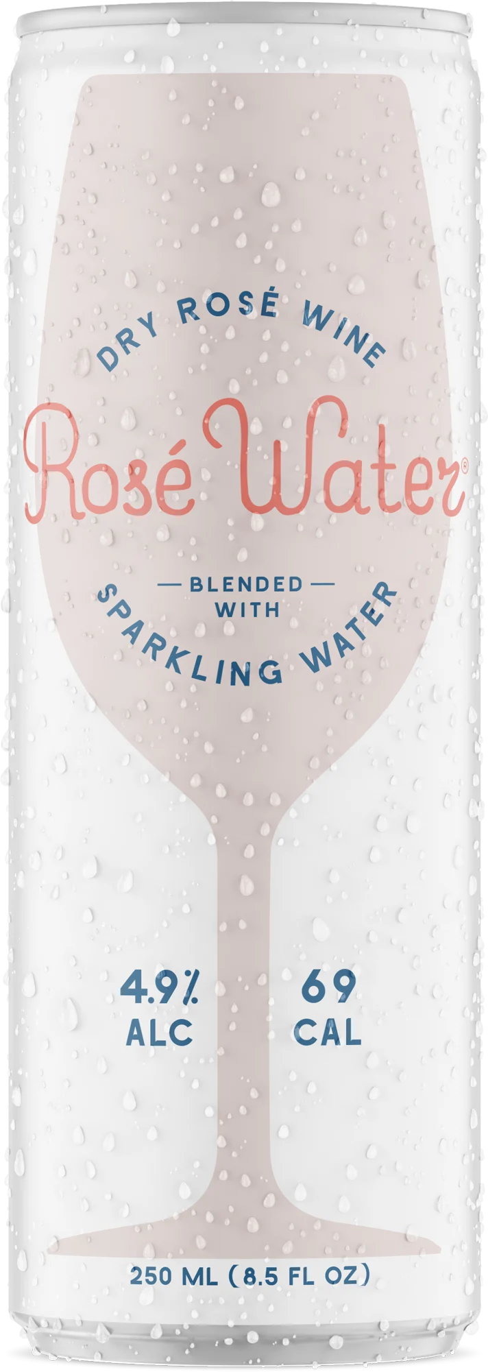 Rose Water Dry Rose Wine Sparkling Water | (6)*250ML