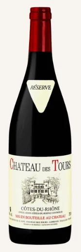 2019 | Domaine des Tours | Cotes du Rhone Rouge Reserve - Wine