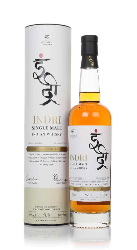 Indri Trini Three Wood Indian Single Malt | 700ML - Whiskey
