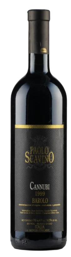 1999 | Paolo Scavino | Barolo Cannubi - Wine