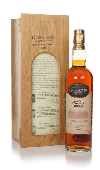 Glengoyne 250/9 The Final Choice Single Malt Scotch Whisky | 700ML - Whiskey