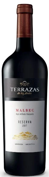 2017 | Terrazas de los Andes | Reserva Malbec - Wine