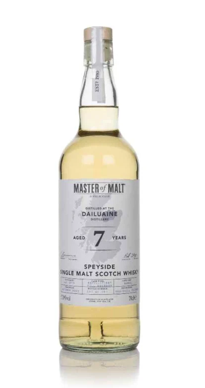 Dailuaine 7 Year Old 2015 Bourbon Barrel Single Cask (Private Label) | 700ML - Whiskey