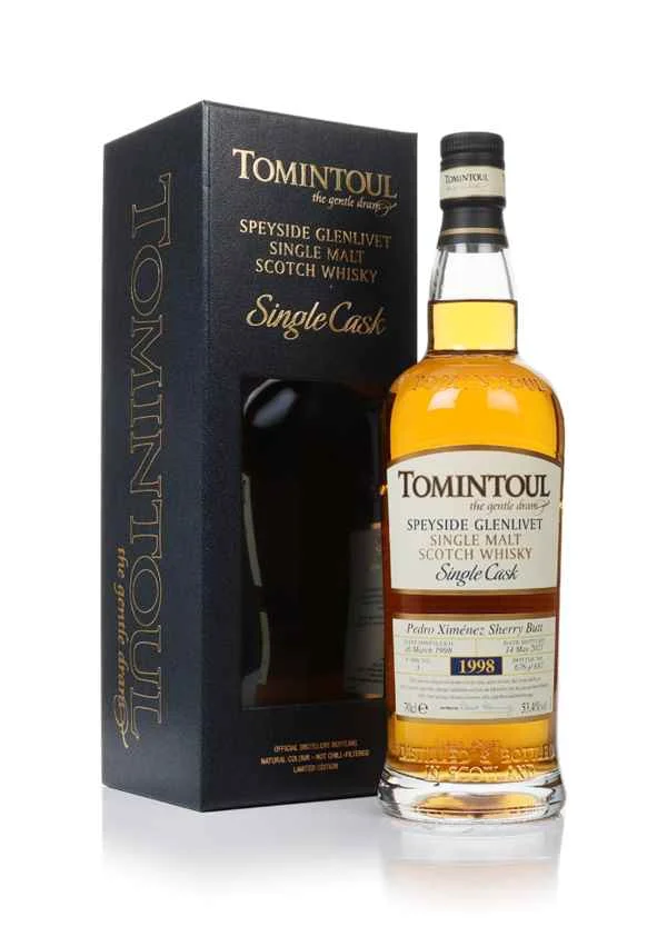 Tomintoul 23 Year Old 1998 (cask 1) - Pedro Ximénez Sherry Butt | 700ML