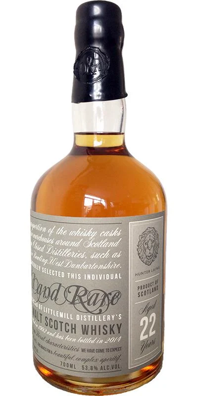 Littlemill Old & Rare Platinum Selection 1992 22 Year Old Whisky | 700ML - Whiskey