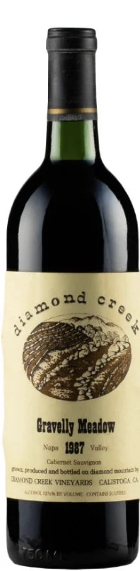 1987 | Diamond Creek Vineyards | Gravelly Meadow Cabernet Sauvignon - Wine