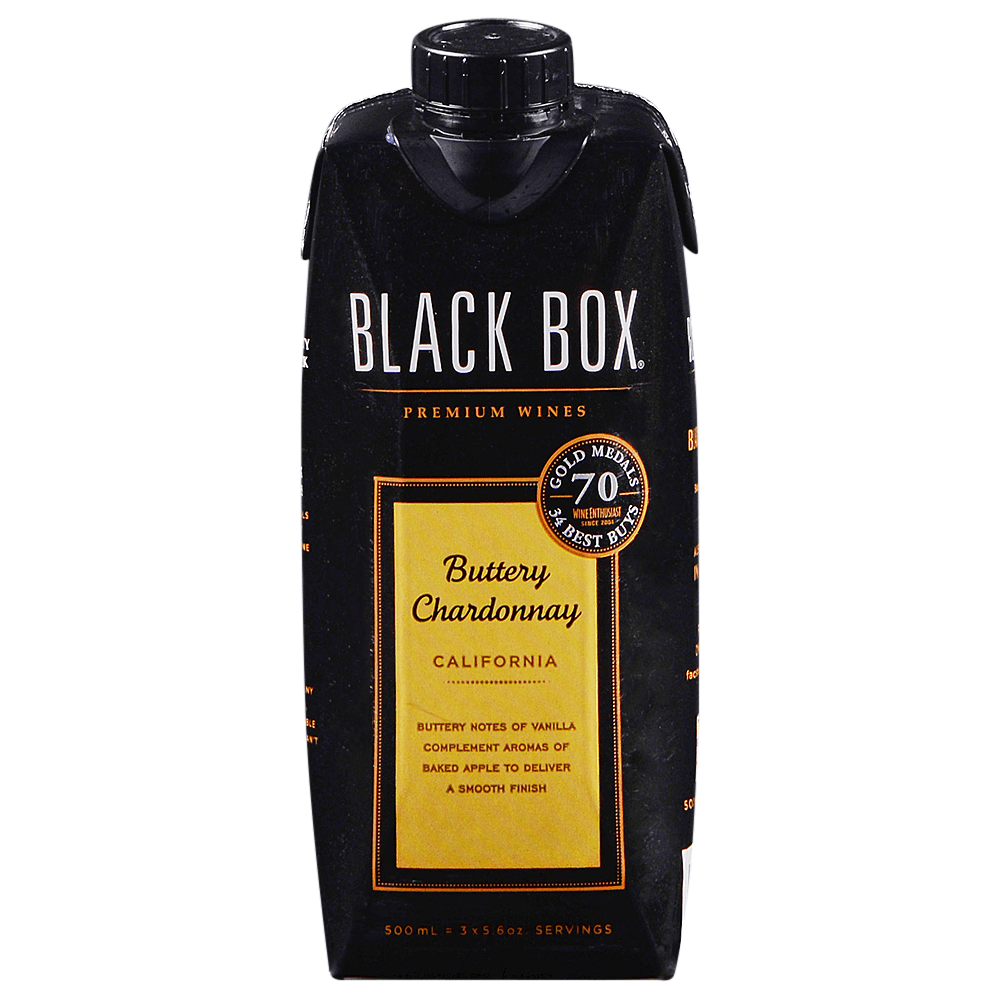 Black Box Wines | Buttery Chardonnay (Half Litre) - NV