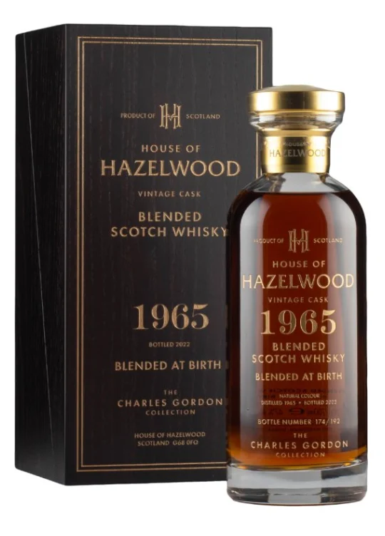 Blended at Birth House of Hazelwood Charles Gordon Collection 1965 Blended Scotch Whisky | 700ML - Whiskey