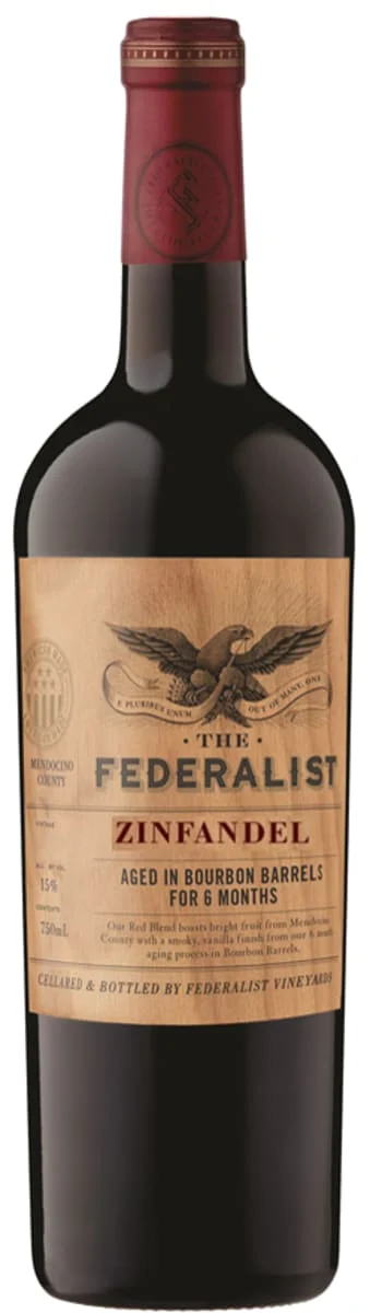 2017 | The Federalist | Zinfandel Aged In Bourbon Barrels For 6 Months - Wine