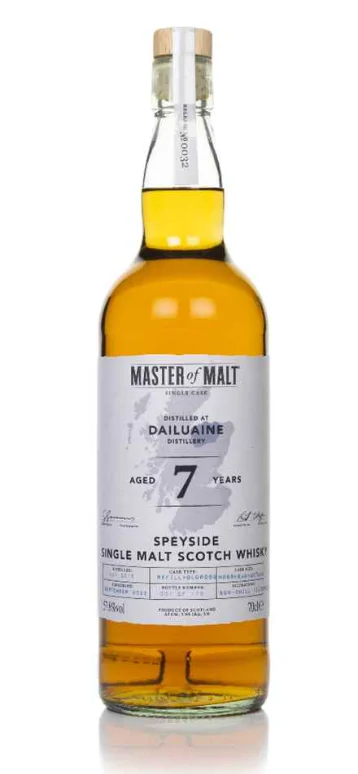 Dailuaine 7 Year Old 2015 Oloroso Finish Single Cask (Private Label) | 700ML - Whiskey