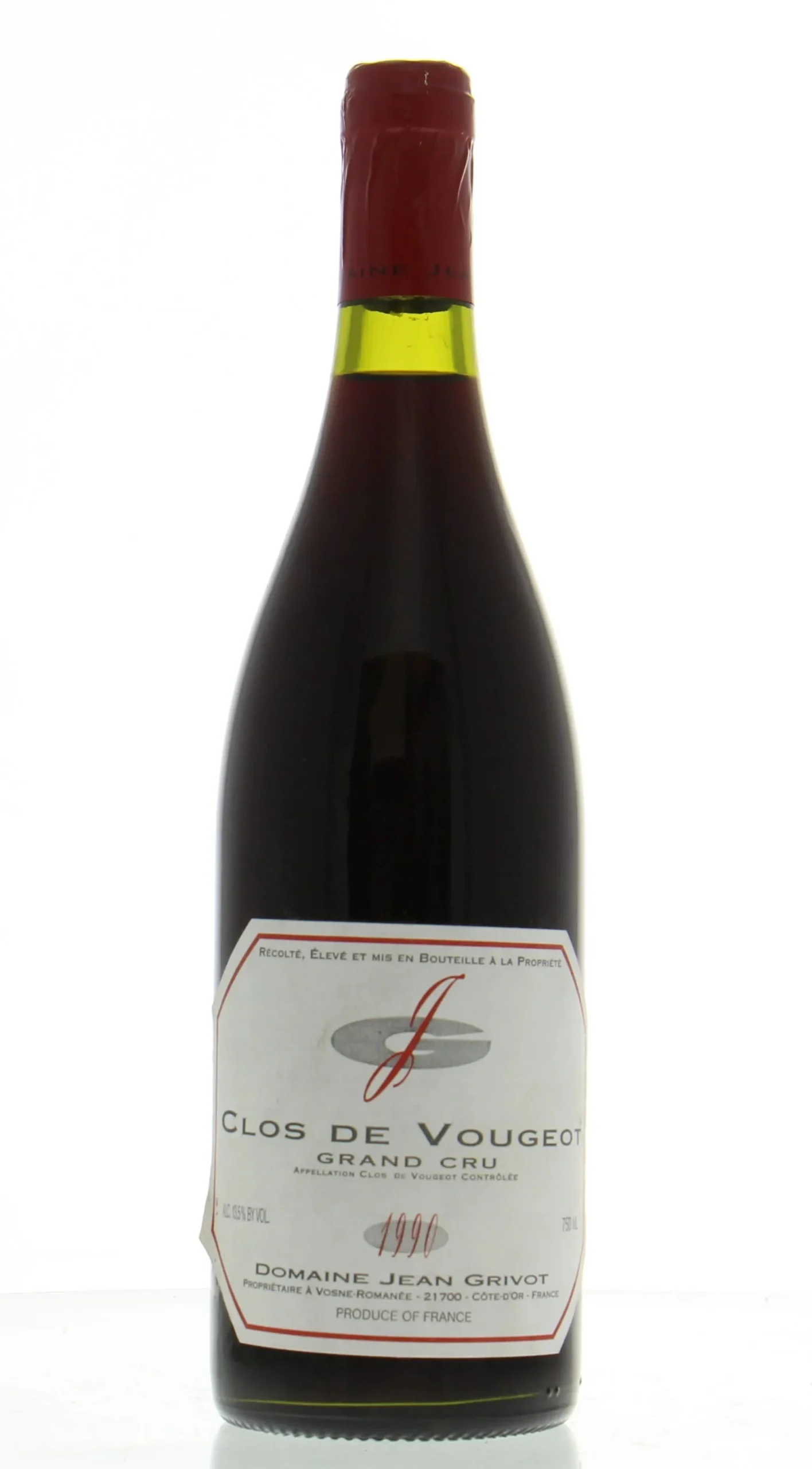 1990 | Dominio Jean Grivot | Clos de Vougeot - Vino