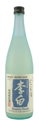 Rihaku Dreamy Clouds Nigori Tokubetsu Junmai Sake | 720ML