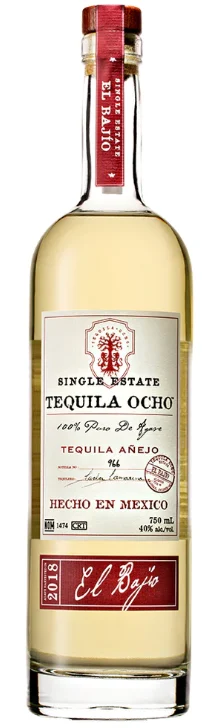 2018 Tequila Ocho El Bajio Extra Anejo Tequila