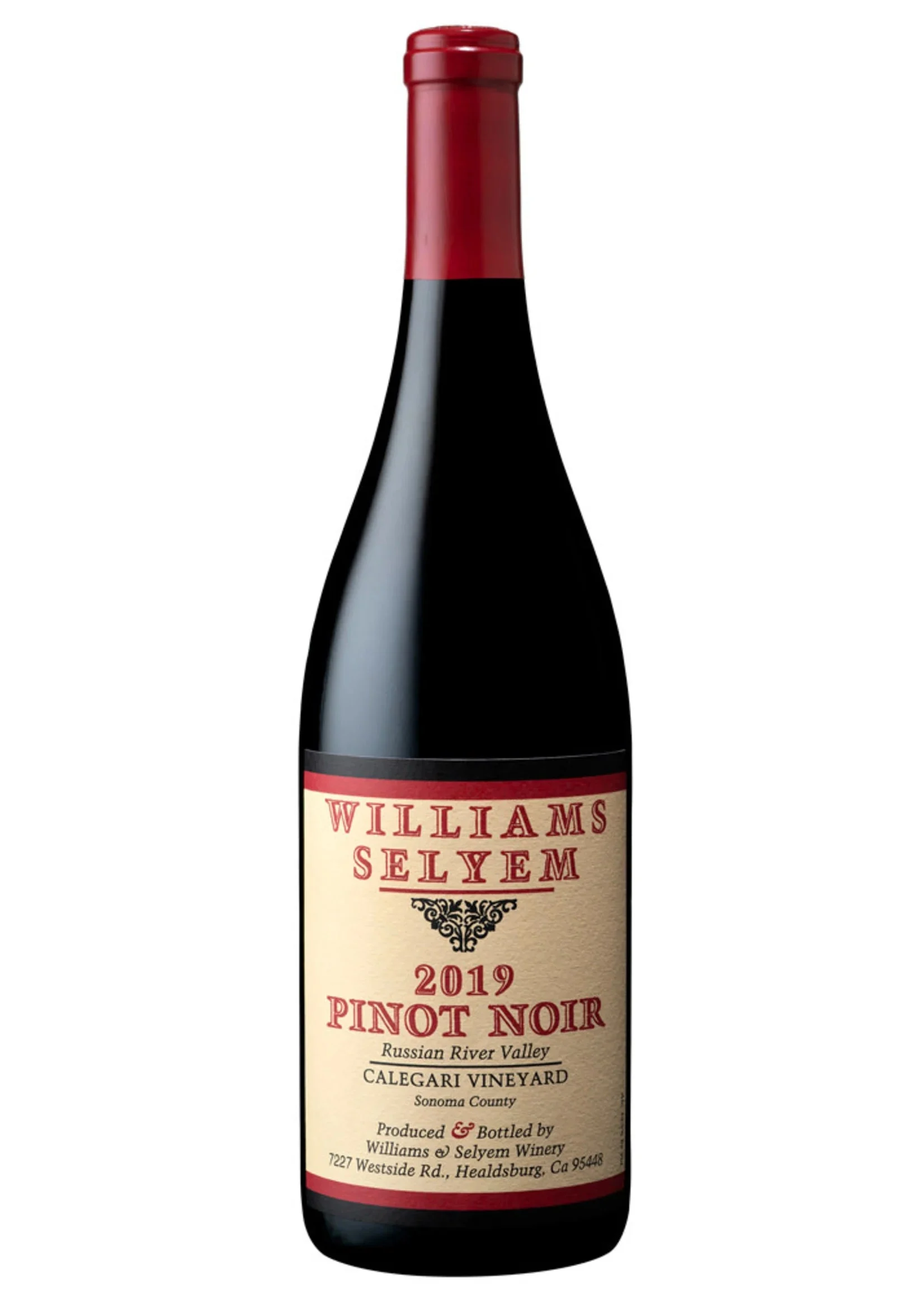 2019 | Williams Selyem | Calegari Vineyard Pinot Noir - Wine