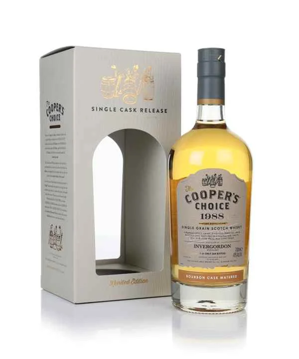 Invergordon 34 años 1988 (barrica 8156) - The Cooper's Choice (The Vintage Malt Whiskey Co.) | 700ML