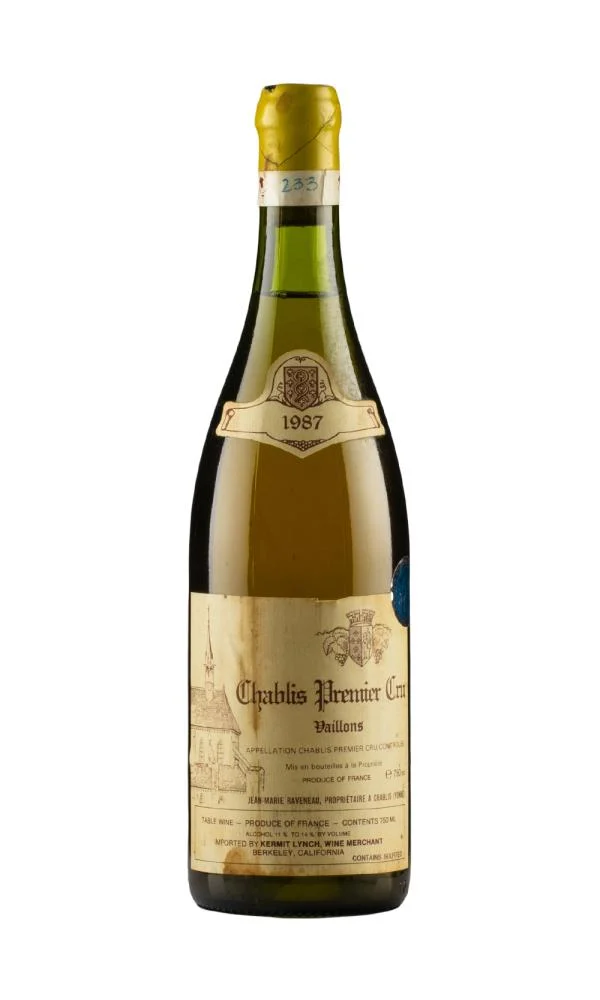 1987 | Domaine François Raveneau | Chablis Les Vaillons - Wine