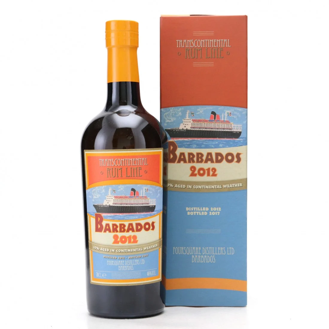 Transcontinental Line 2012 Barbados Rum | 700ML