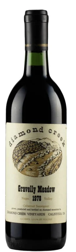 1978 | Diamond Creek Vineyards | Gravelly Meadow Cabernet Sauvignon - Wine