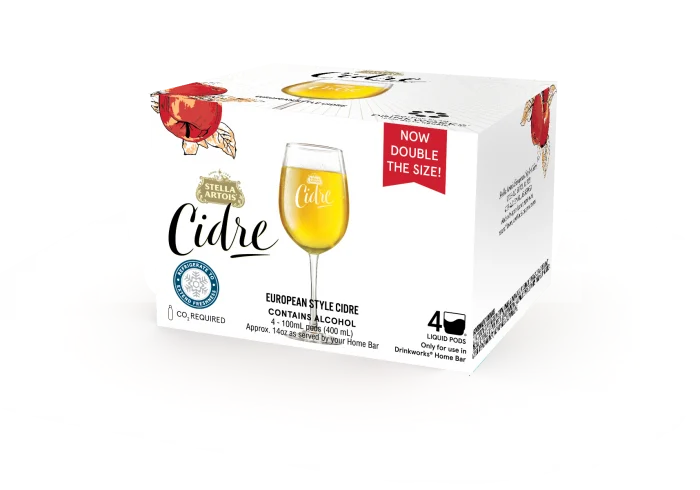 Drinkworks Stella European Style Cidre | (4)*100ML - Cider