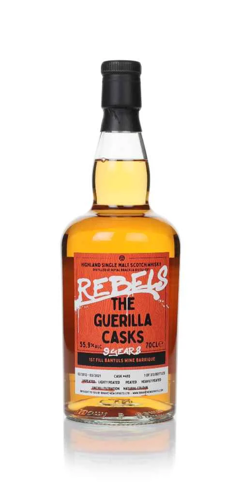 Royal Brackla 9 Year Old 2012 (cask 493) - Rebels (The Guerilla Casks) | 700ML