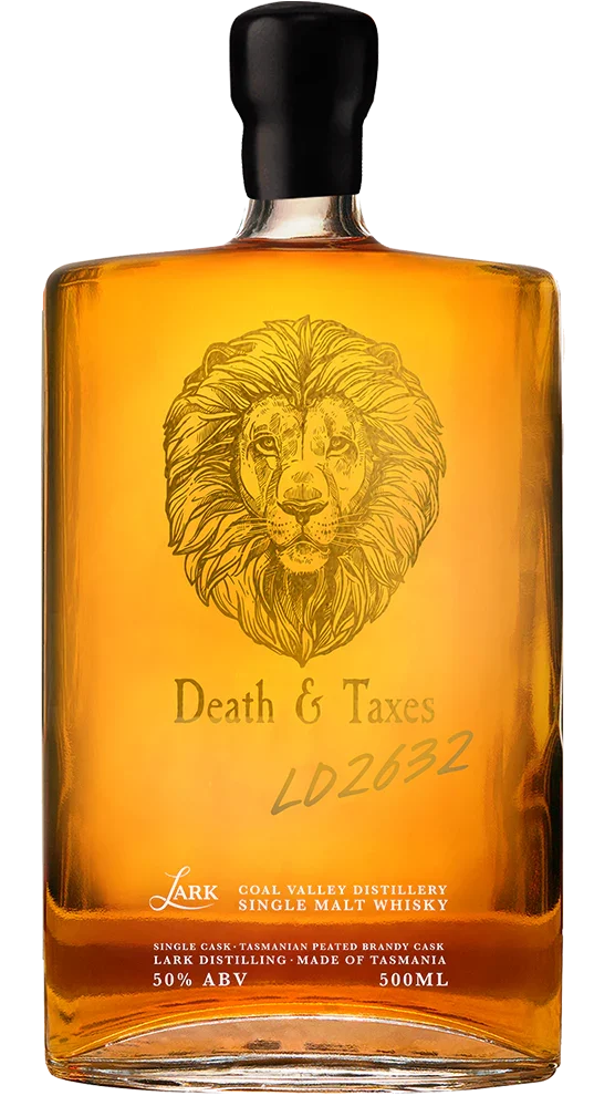 Lark Death & Taxes The Whisky Bar Series 2021 Release (Cask #LDF2632) Single Malt Whisky | 500ML - Whiskey