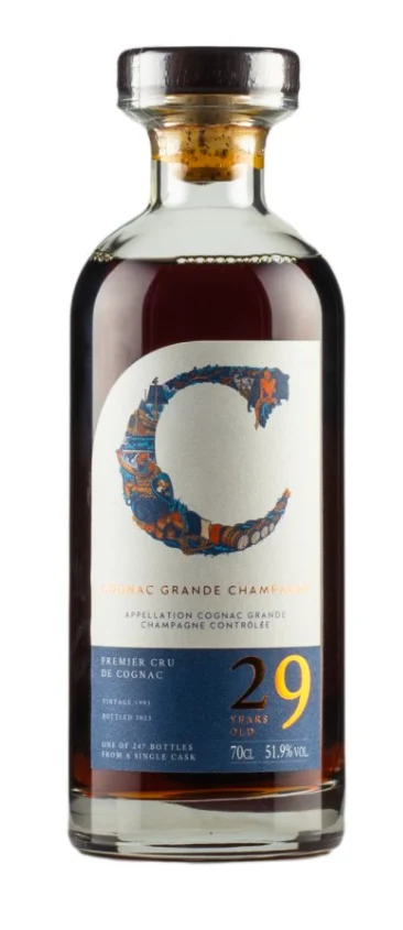 Mark Littler 1993 Grande Champagne 29 Year Old Single Cask | 700ML - Cognac