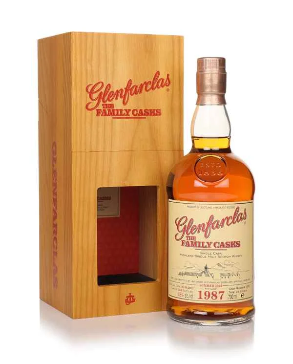 Glenfarclas 1987 (barril 1495) - Lanzamiento de Family Cask verano 2022 | 700ML