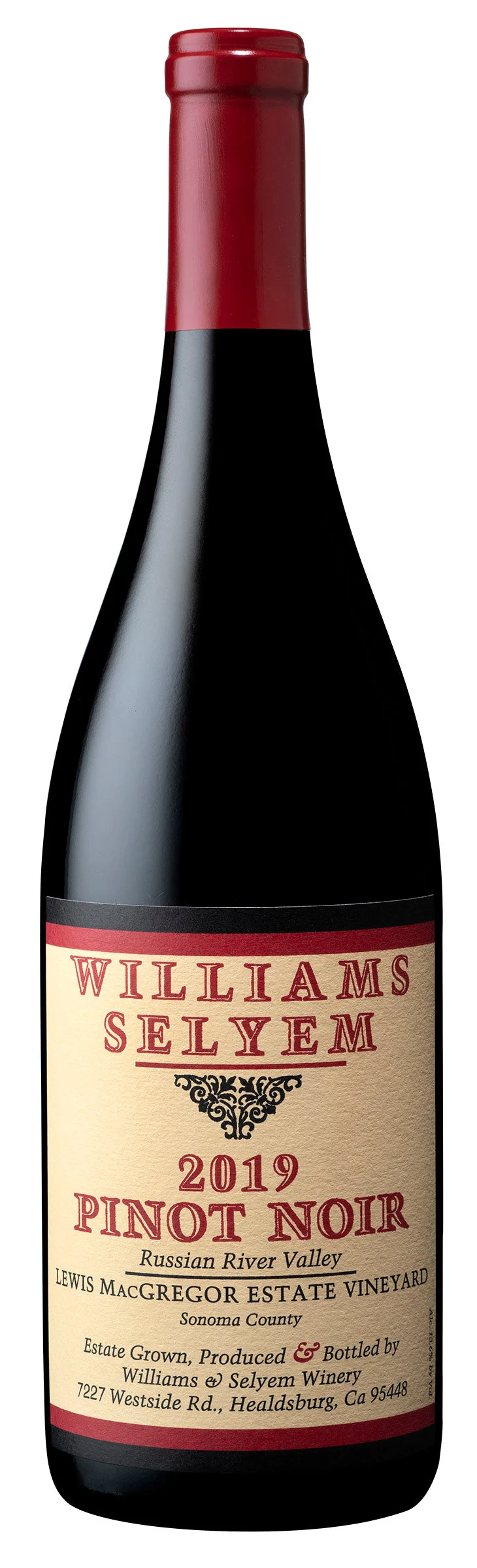 2019 | Williams Selyem | Lewis MacGregor Estate Vineyard Pinot Noir - Wine
