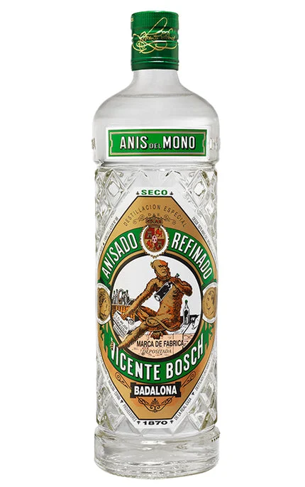 Licor Anis Del Mono Seco Anisado Refinado Vicente