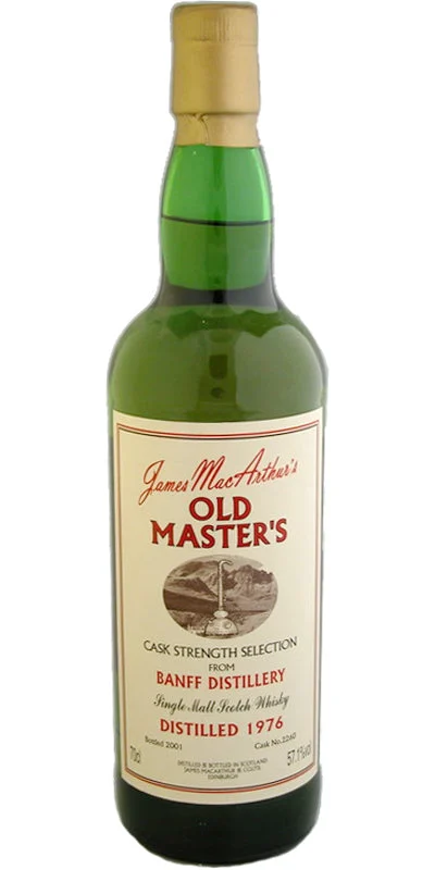 Banff James MacArthurs Single Cask #2260 1976 Whisky de 25 años | 700ML - Whiskey