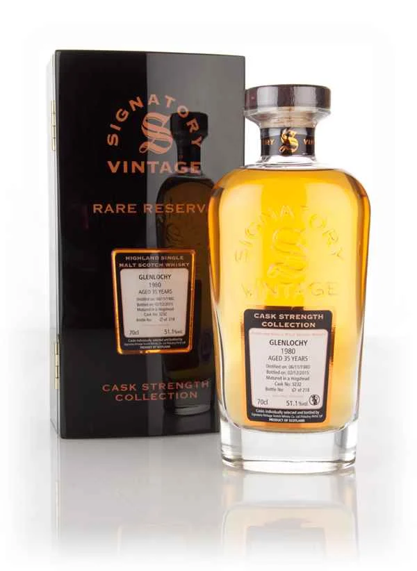 Glenlochy 35 años 1980 (barril 3232) - Reserva rara de la colección Cask Strength (Firmante) | 700ML